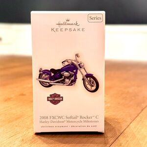2008 Hallmark Harley Davidson Softail Motorcycle Ornament